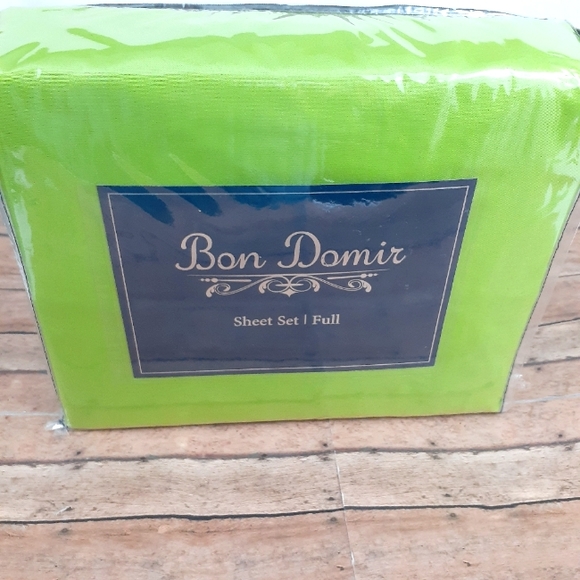 Bon Domir Green Full Sheet Set - Picture 6 of 8